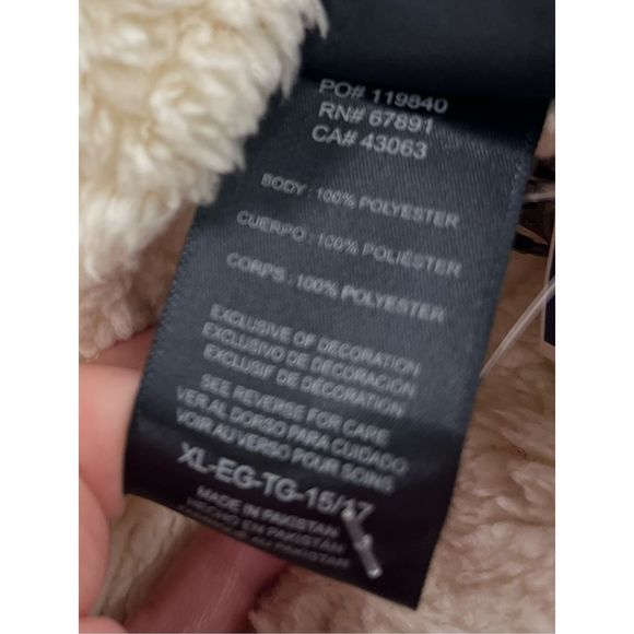 UGA University of Georgia Cream Jacket Size Large and XL NWT - Picture 5 of 5